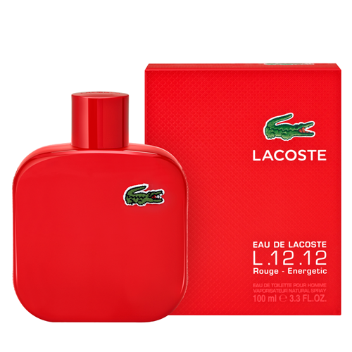 Lacoste Eau De Lacoste L.12.12 Rouge - Energetic for Him 100mL