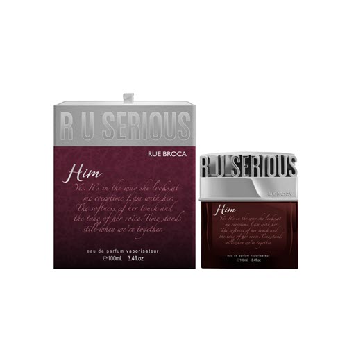 Afnan Rue Broca R U Serious EDP For Him 100ml / 3.4oz Afnan Rue Broca R U Serious EDP For Him 100ml / 3.4oz