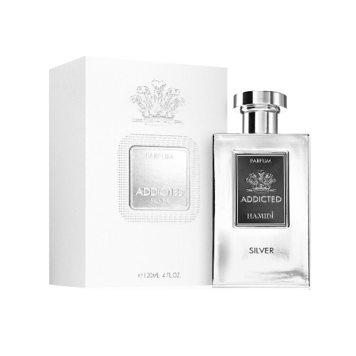 Armaf Hamidi Addicted Silver (Silver Mountain Twist) Parfum For Him / Her 120ml / 4Fl.oz Armaf Hamidi Addicted Silver (Silver Mountain Twist) Parfum For Him / Her 120ml / 4Fl.oz
