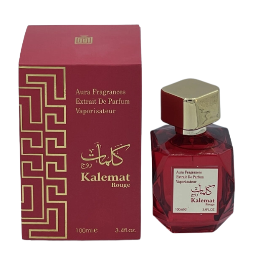 Aura Fragrances Kalemat Rouge Extrait De Parfum For Her 100 ml / 3.4 Fl. oz. Aura Fragrances Kalemat Rouge Extrait De Parfum For Her 100 ml / 3.4 Fl. oz.