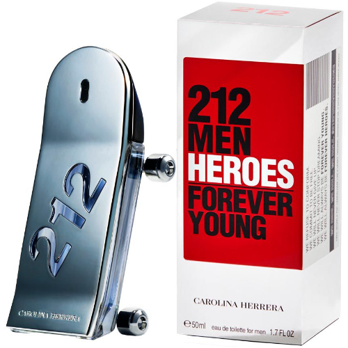 Carolina Herrera 212 Men Heroes Forever Young EDT For Him 50 ml / 1.7 Fl. oz. Carolina Herrera 212 Men Heroes Forever Young EDT For Him 50 ml / 1.7 Fl. oz.