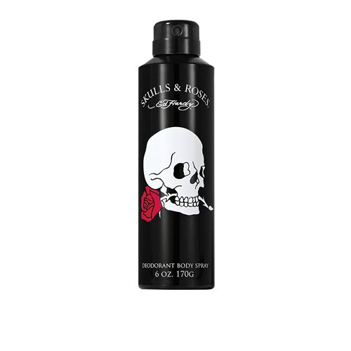 Ed Hardy Skulls And Roses Deodorant Body Spray For Him 247ml / 8.3oz Ed Hardy Skulls And Roses Deodorant Body Spray For Him 247ml / 8.3oz