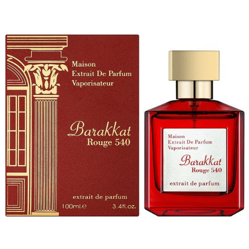Fragrance World Maison Barakkat Rouge 540 Extrait De Parfum For Her 100 ml / 3.4 Fl. oz.