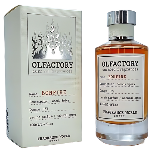 Fragrance World Olfactory Bonfire For Him / Her EDP 100 ml / 3.4 Fl. oz.