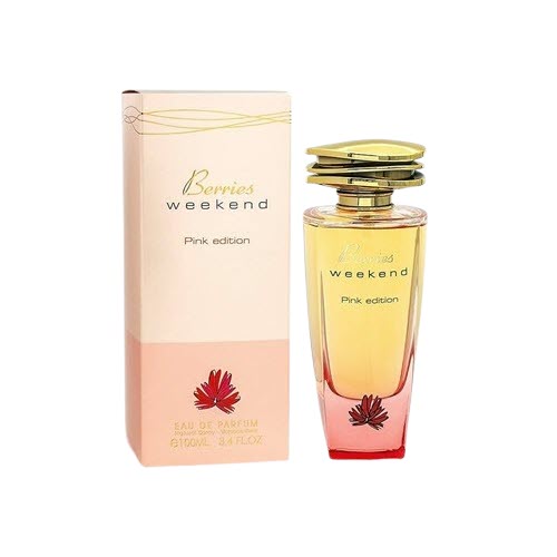 Fragrance World Berries Weekend Pink Edition EDP For Her 100ml / 3.4Fl.oz Fragrance World Berries Weekend Pink Edition EDP For Her 100ml / 3.4Fl.oz