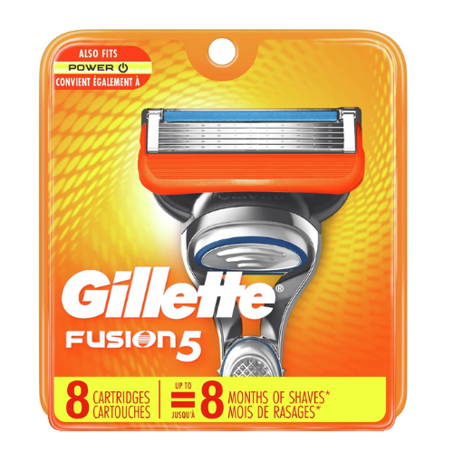 Gillette Fusion5 Men's Razor Blades 8 Blade Cartridges Gillette Fusion5 Men's Razor Blades 8 Blade Cartridges
