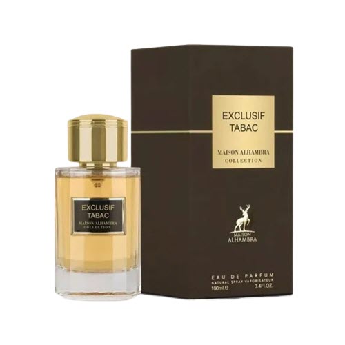 Lattafa Alhambra Exclusif Tabac EDP For Him / Her 100 ml / 3.4 Fl. oz.