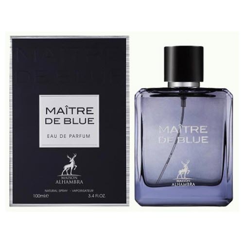 Lattafa Maison Alhambra Maitre de Blue For Him 100 ml / 3.4 Fl. oz. Lattafa Maison Alhambra Maitre de Blue For Him 100 ml / 3.4 Fl. oz.
