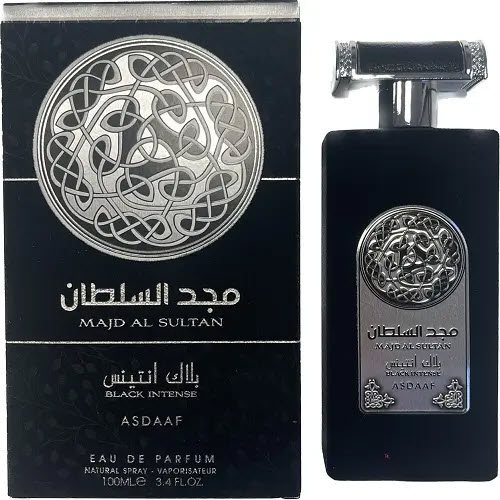 Lattafa Majd Al Sultan Black Intense Asdaaf EDP For Him 100ml / 3.4oz