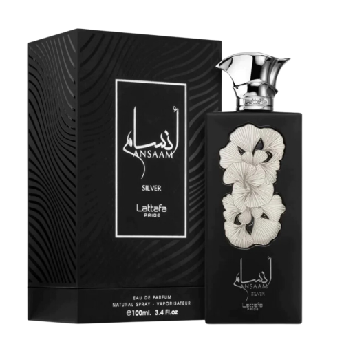 Lattafa Pride Ansaam Silver EDP For Him / Her 100 ml / 3.4 Fl. oz. Lattafa Pride Ansaam Silver EDP For Him / Her 100 ml / 3.4 Fl. oz.