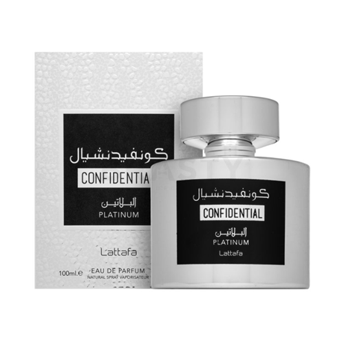Lattafa Confidential Platinum EDP For Him 100ml / 3.4oz Lattafa Confidential Platinum EDP For Him 100ml / 3.4oz