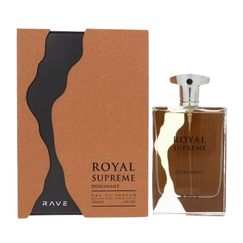 Lattafa Rave Royal Supreme Dominant EDP For Him / Her 100ml / 3.4 Fl.Oz. Lattafa Rave Royal Supreme Dominant EDP For Him / Her 100ml / 3.4 Fl.Oz.