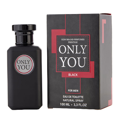 New Brand Prestige Only You Black EDT For Him 100ml / 3.3oz New Brand Prestige Only You Black EDT For Him 100ml / 3.3oz