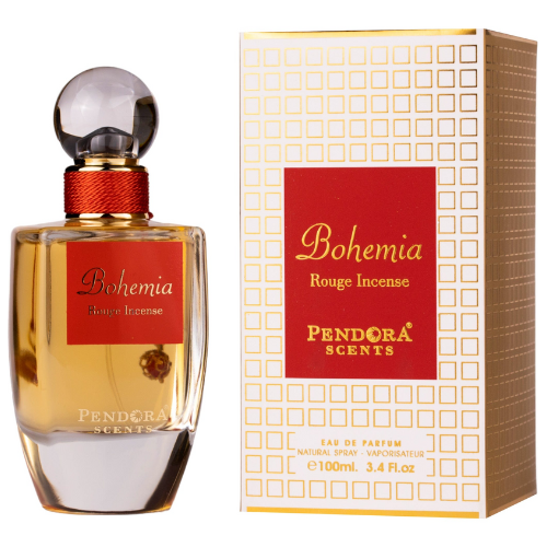 Paris Corner Pendora Scents Bohemia Rouge Incense EDP For Him / Her 100 ml / 3.4 Fl. oz. Paris Corner Pendora Scents Bohemia Rouge Incense EDP For Him / Her 100 ml / 3.4 Fl. oz.