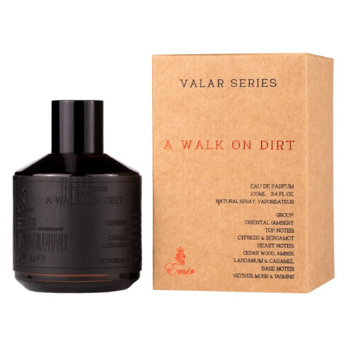 Paris Corner Emir Valar Series A Walk On Dirt EDP For Him / Her 100ml / 3.4 Fl. oz. Paris Corner Emir Valar Series A Walk On Dirt EDP For Him / Her 100ml / 3.4 Fl. oz.