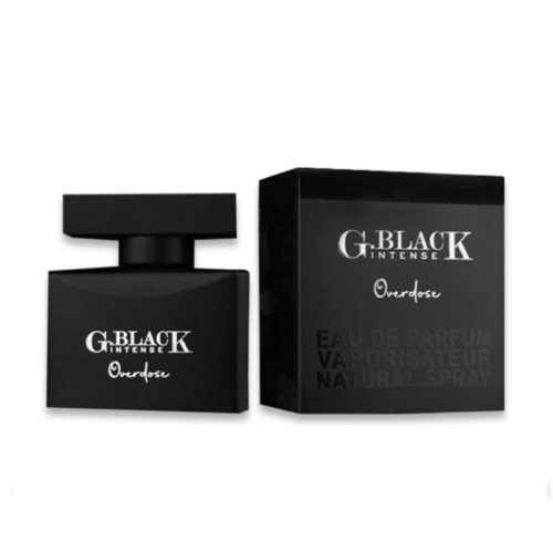 Paris Corner G. Black Intense Overdose EDP For Him / Her 100ml / 3.4oz Paris Corner G. Black Intense Overdose EDP For Him / Her 100ml / 3.4oz