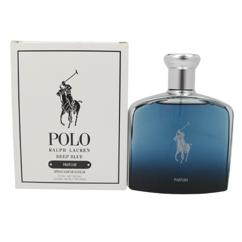 Ralph Lauren Deep Polo Blue Parfum Tester 125 ml / 4.2 Fl. oz.