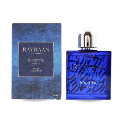 Rayhaan Bluetiful Color Collection For Her EDP 100 ml / 3.4 Fl. oz. Rayhaan Bluetiful Color Collection For Her EDP 100 ml / 3.4 Fl. oz.