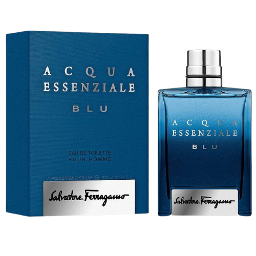 Salvatore Ferragamo Acqua Essenziale Blu EDT for Him 100ml / 3.3 Fl. oz. Salvatore Ferragamo Acqua Essenziale Blu EDT for Him 100ml / 3.3 Fl. oz.