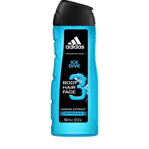 Adidas Ice Dive Shower Gel 400ml / 13.5 Fl. Oz Adidas Ice Dive Shower Gel 400ml / 13.5 Fl. Oz