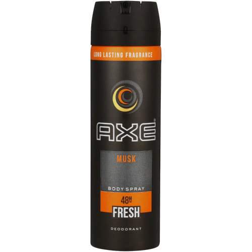 Axe Musk Deodorant and Bod Spray for Him 150mL Axe Musk Deodorant and Bod Spray for Him 150mL
