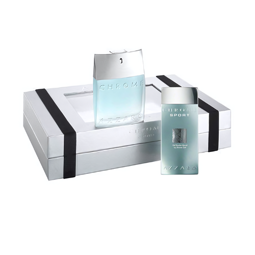 Azzaro Chrome Sport  2pcs Gift Set For Men 
