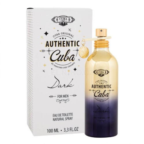 Cuba Authentic Dark For Men EDT for Him 100ml / 3.3Fl.Oz. Cuba Authentic Dark For Men EDT for Him 100ml / 3.3Fl.Oz.