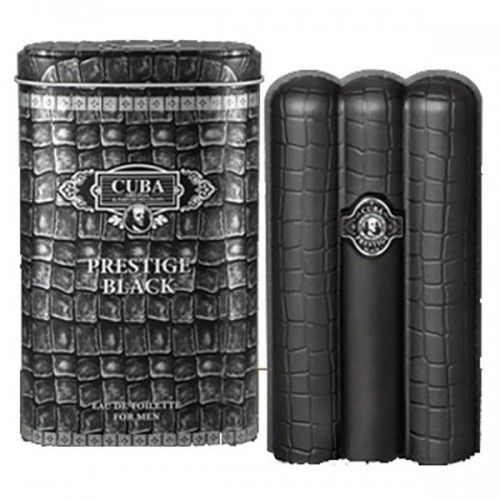 Cuba Prestige Black by Cuba EDT Spray 3 oz  for Men 90mL