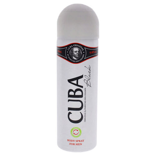 Cuba Black Body Spray For Him 100ml / 6.7 Fl.Oz. Cuba Black Body Spray For Him 100ml / 6.7 Fl.Oz.
