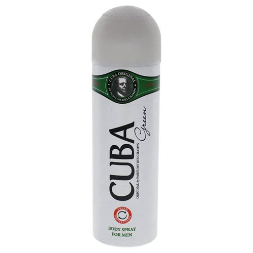 Cuba Green Body Spray For Him 100ml / 6.7 Fl.Oz. Cuba Green Body Spray For Him 100ml / 6.7 Fl.Oz.