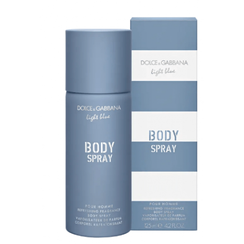 Dolce & Gabbana Light Blue Body Spray Pour Homme 125ml 
