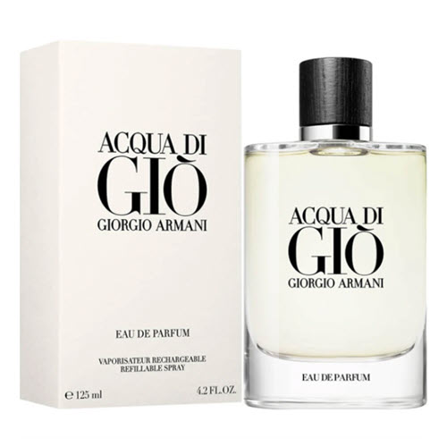 Giorgio Armani Acqua Di Gio EDP For Him Refillable Spray 125 ml / 4.2 Fl. oz.