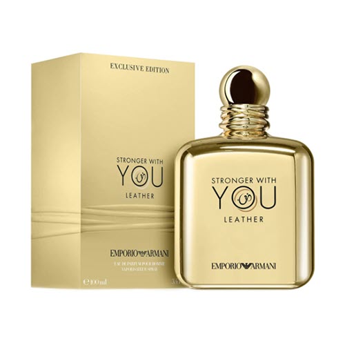 Giorgio Armani Stronger With You Leather EDP For Him 100ml / 3.3Fl.oz