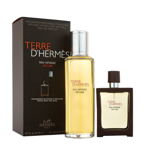 Hermes Terre d'Hermes Vetiver Eau Intense EDP 2 Piece Gift Set Hermes Terre d'Hermes Vetiver Eau Intense EDP 2 Piece Gift Set