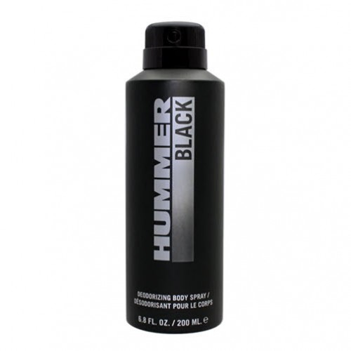 Hummer Black Deodorizing Body Spray For Him 200ml / 6.8oz