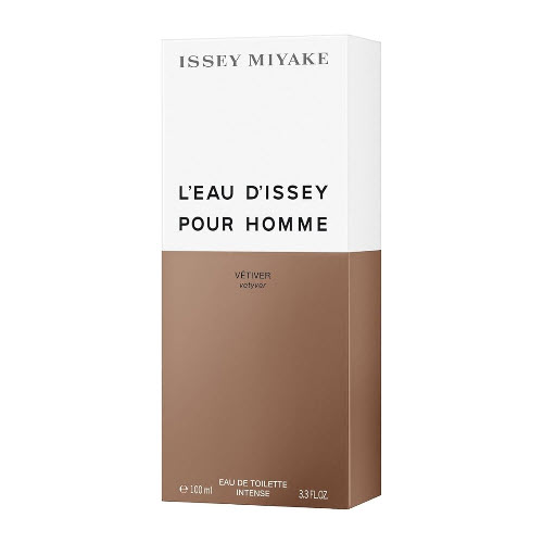 Issey Miyake L'Eau D'Issey Pour Homme Vetiver EDT Intense For Him 100ml / 3.3 Fl. Oz.