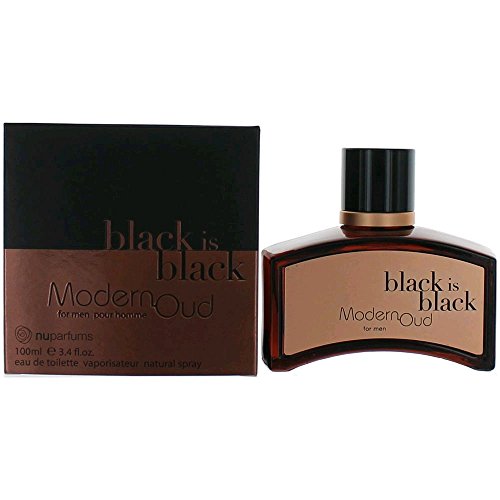 Nuparfums Black Is Black Modern Oud For Men EDT 100ml Nuparfums Black Is Black Modern Oud For Men EDT 100ml