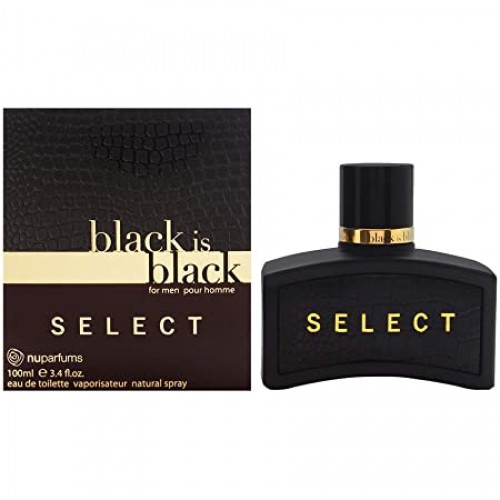 Nuparfums Black Is Black Select For Men EDT 100ml Nuparfums Black Is Black Select For Men EDT 100ml