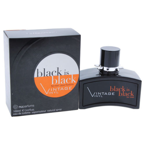 Nuparfums Black Is Black Vintage Vinyl For Men EDT 100ml Nuparfums Black Is Black Vintage Vinyl For Men EDT 100ml