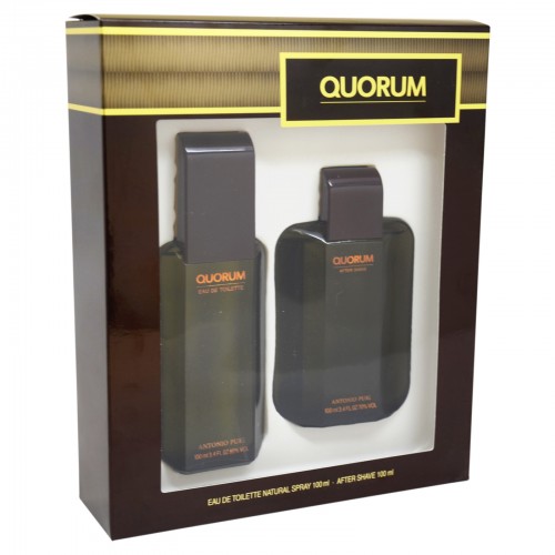 Antonio Puig Quorum Gift set for him EDT 100mL