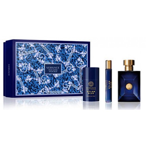 Versace Dylan Blue EDT 3 Pcs Set for him 100mL