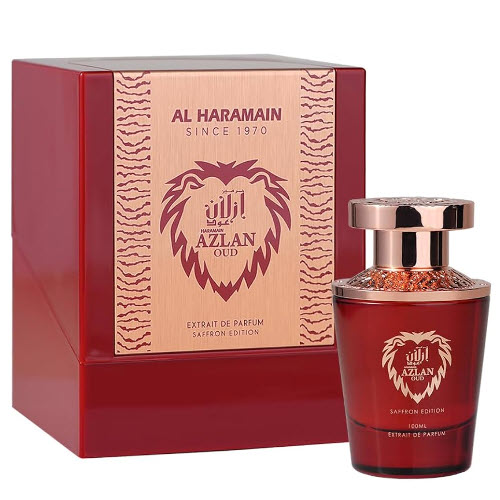 Al Haramain Azlan Oud Saffron Edition Extrait De Parfum For Her 100 ml / 3.3 Fl. oz. Al Haramain Azlan Oud Saffron Edition Extrait De Parfum For Her 100 ml / 3.3 Fl. oz.