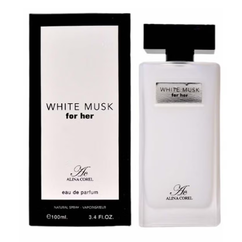 Alina Corel White Musk (Pure Musk Twist) For Her EDP 100ml / 3.4 Fl.oz. Alina Corel White Musk (Pure Musk Twist) For Her EDP 100ml / 3.4 Fl.oz.
