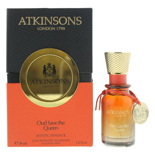 Atkinsons Oud Save The Queen Mystic Essence Concentrated Fragrance Alcohol Free for Him / Her 30mL Atkinsons Oud Save The Queen Mystic Essence Concentrated Fragrance Alcohol Free for Him / Her 30mL
