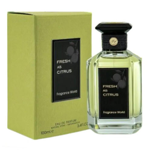 Fragrance World Fresh As Citrus EDP For Him / For Her 100 ml / 3.4 Fl. oz. Fragrance World Fresh As Citrus EDP For Him / For Her 100 ml / 3.4 Fl. oz.