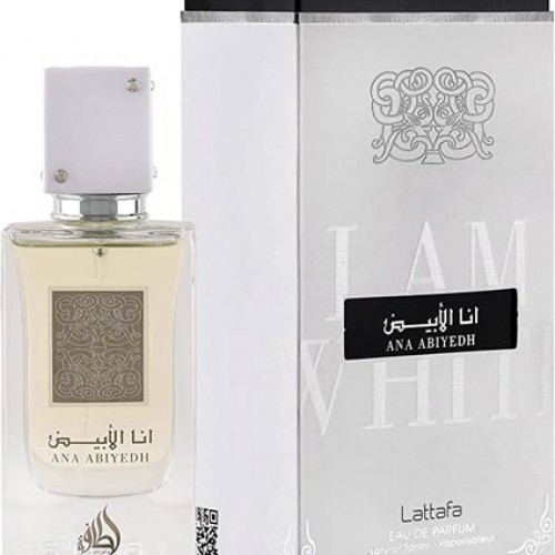 Lattafa I am White Ana Abiyedh For Him / Her 60 ml / 2.04 Fl. oz.