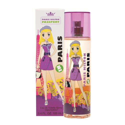 Paris Hilton Passport In Paris EDT Spray For Her 100ml / 3.4oz Paris Hilton Passport In Paris EDT Spray For Her 100ml / 3.4oz