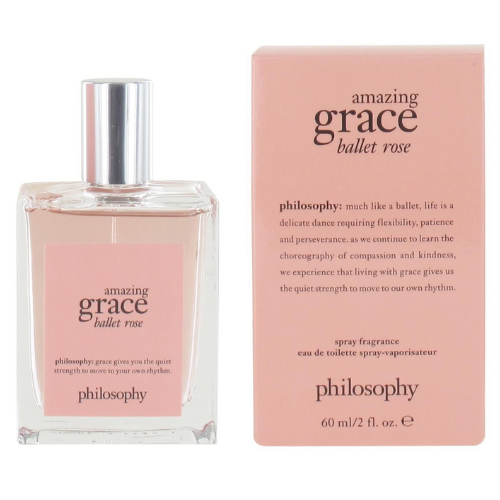 Philosophy Amazing Grace Ballet Rose EDT For Her 60 ml / 2 Fl. oz. Philosophy Amazing Grace Ballet Rose EDT For Her 60 ml / 2 Fl. oz.