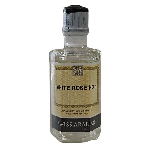 Swiss Arabian White Rose No.1 Concentrated Perfume Oil Alcohol Free For Him / Her 23 ml Swiss Arabian White Rose No.1 Concentrated Perfume Oil Alcohol Free For Him / Her 23 ml