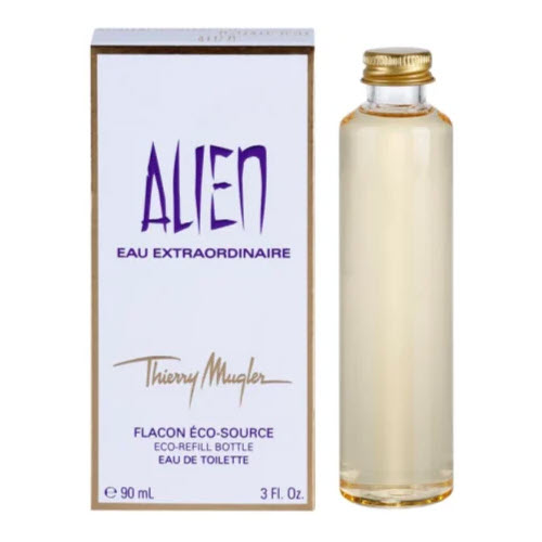 Alien Mugler Eau Extraordinaire Eco-refill Bottle EDT For Her 90 ml / 3 Fl. oz. Alien Mugler Eau Extraordinaire Eco-refill Bottle EDT For Her 90 ml / 3 Fl. oz.